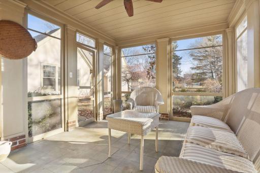 Cute 3 season room is perfect for relaxation outside without the elements getting in your way