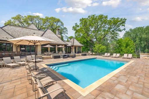 Pool and patio perfect for parties, entertaining, or quiet afternoons in the sun.