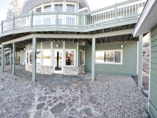 Photo for 2080 Town Road 344, International Falls, MN 56649 - Listing #6470355 Exterior view of the walkout and upper deck
