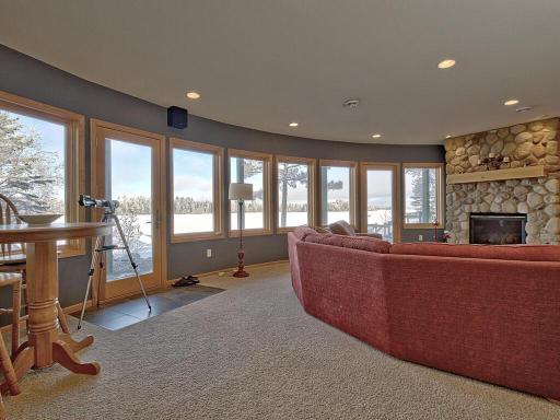 Photo for 2080 Town Road 344, International Falls, MN 56649 - Listing #6470355 Lower level walkout with that same wonderful view that will never get old.