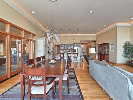 Photo for 2080 Town Road 344, International Falls, MN 56649 - Listing #6470355 Open concept on the main level with kitchen, dining and living room