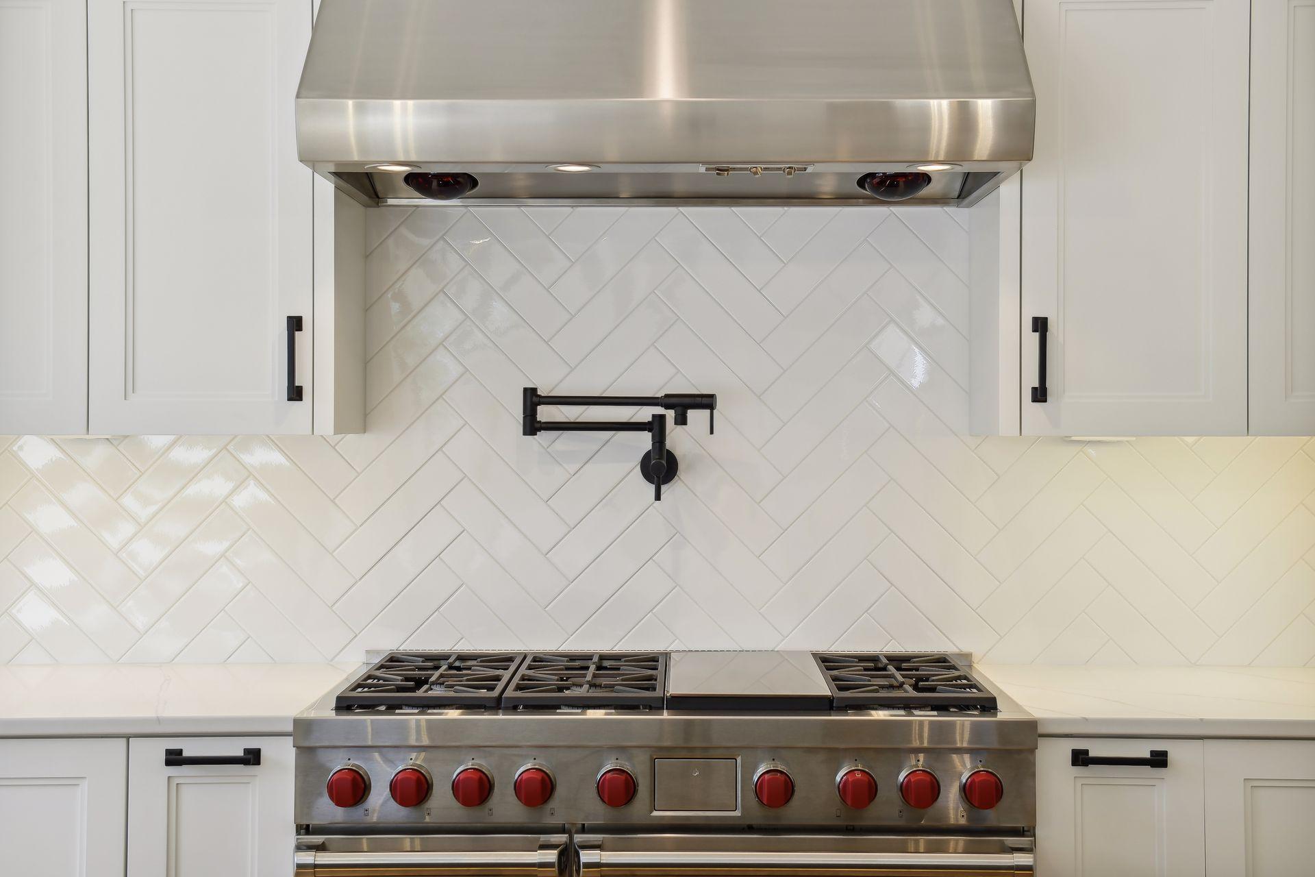 Wolf 6 burner w/griddle