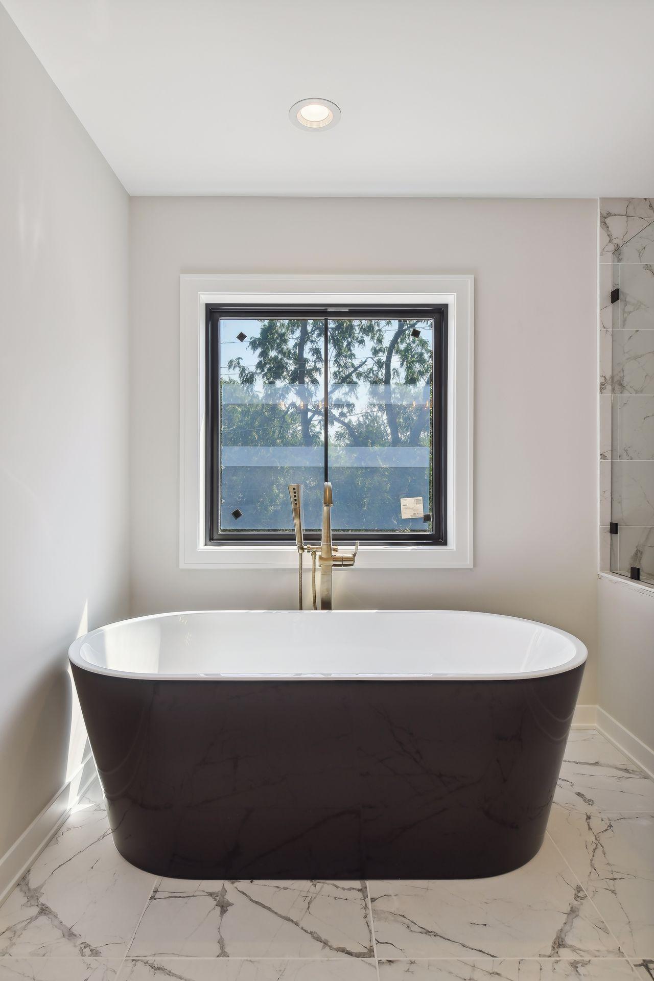 Relax in the Soaker Tub