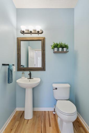 Main floor 1/2 bathroom.