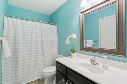 Full upper level bathroom.