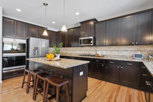 Kitchen has new appliances and great cabinet space.