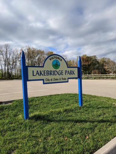 Victoria is home to many parks, including one right in Lakebridge neighborhood.