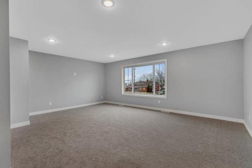 Upper level family room with views of the lake!