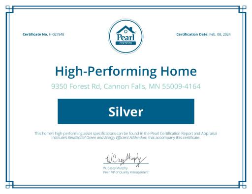 Enjoy the comfort of a High Performance Home