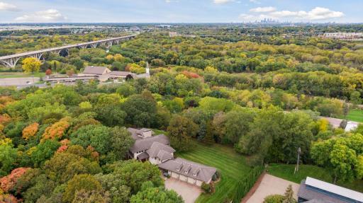 Photo for 10 Windy Ridge Place, Mendota, MN 55150 - listing #6474252 Aerial view of the property - very private