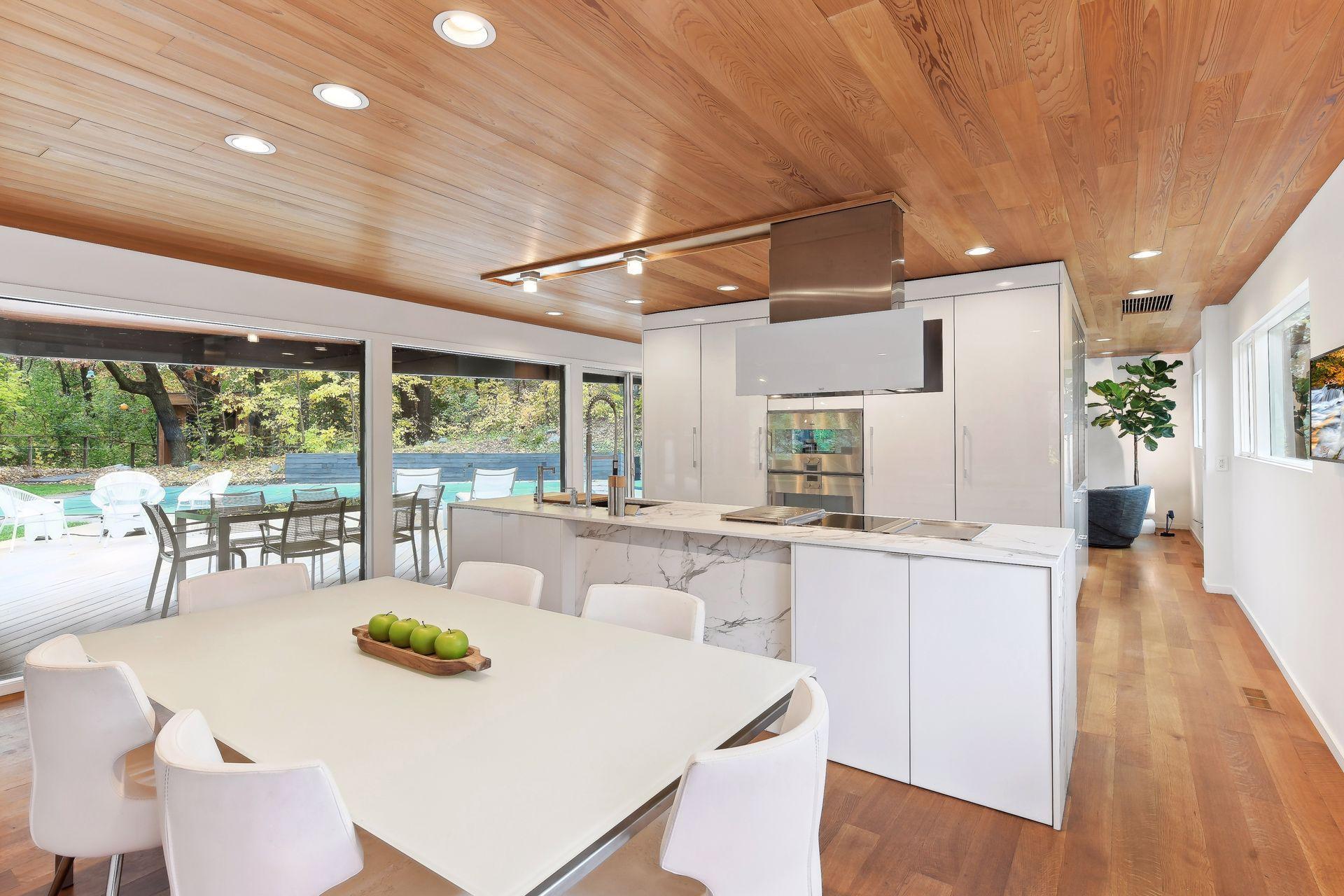 Expensive floor to ceiling new windows by Kolbe Vista Luxe