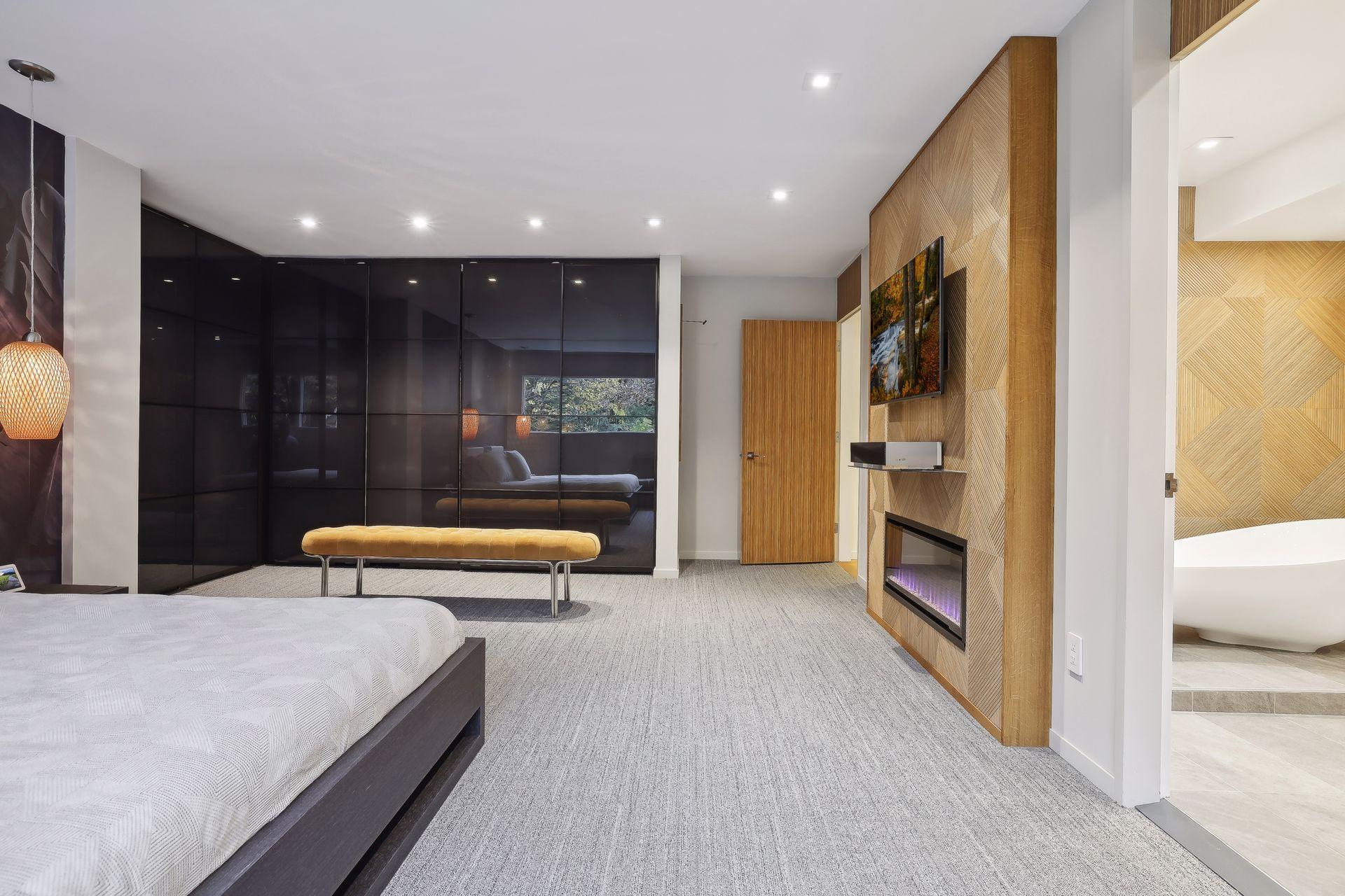 The bedroom