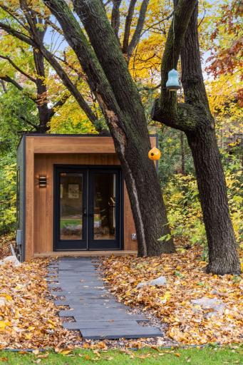 A room in the woods with a view just for you.