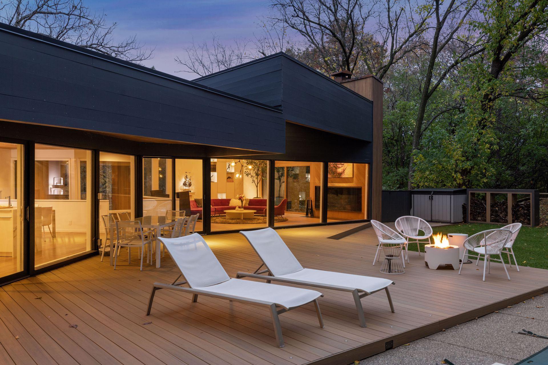Spectacular private exterior living spaces to include this new maintenance free deck and a salt water pool. The interactive living space from interior to exterior are breathtaking.