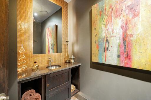 The lower level is serviced by a 3/4 bathroom.
