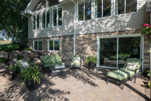 Lakeside - No stone goes unturned. Check out the beautiful stone work on backside of this house!