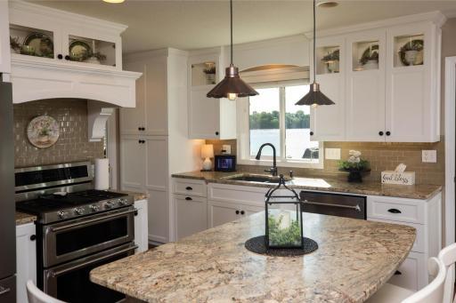 The details of this kitchen are superb, and the views are even better!