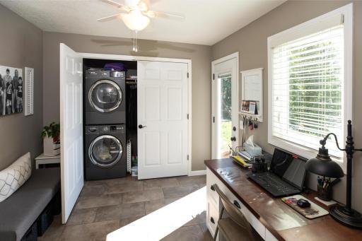 and open your door to the main floor laundry!