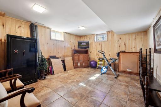 Exercise or office space. Or add egress for a 5th bedroom.