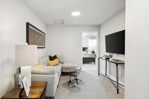 Additional hang out spot in the upstairs loft !