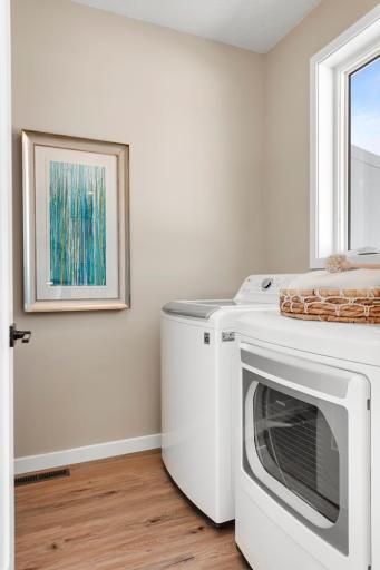 Urban inspired interiors with luxury features. Photo is of similar floorplan; options and features will vary.