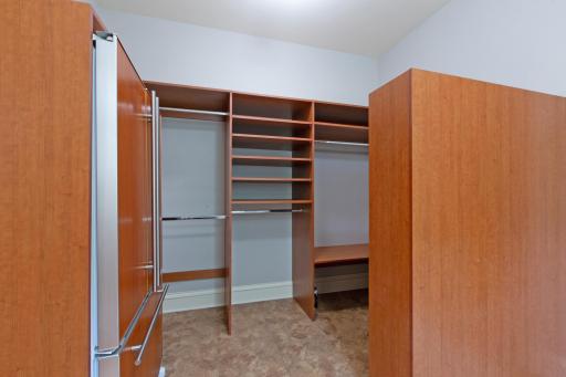 There is room for everything in the huge mudroom located right off the attached garage.