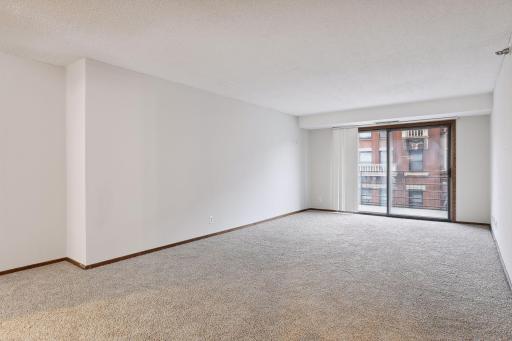 very spacious for a one bedroom. Freshly painted.