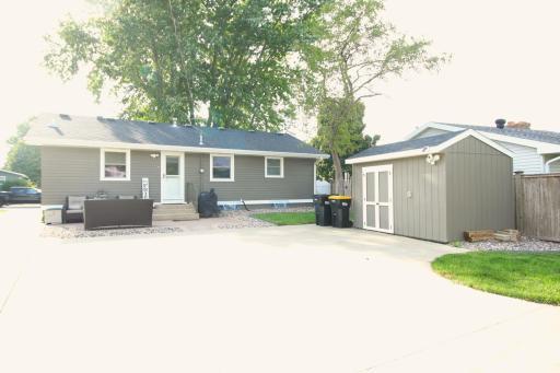 Never back out into the street with this amazing space behind the house