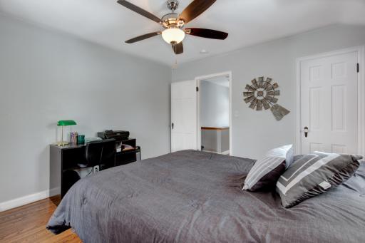 Each bedroom is very nice sized and feature ceiling fans