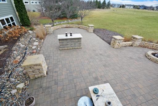 Room to entertain ALL on this patio.