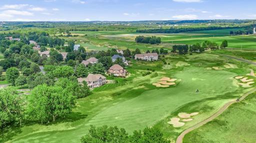 Troy Burne Golf Course Fairway 1 with green