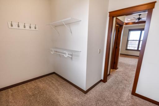 Owner's walk-in closet.