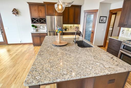 HUGE center island, nearly 9ft X 5ft/