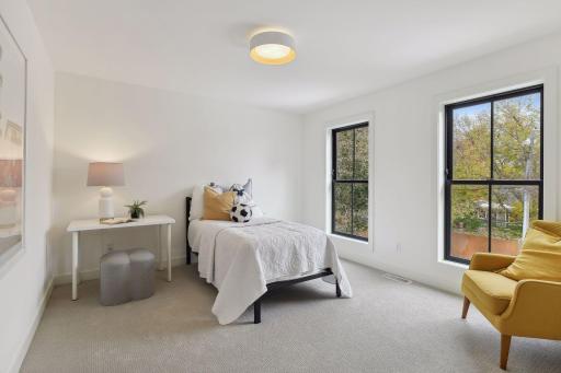 3rd Upper Bedroom with Own Walk-In Closet and En Suite Bathroom