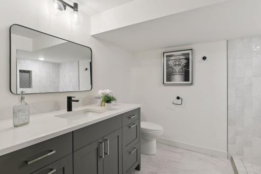 Lower Level 3/4 Bathroom