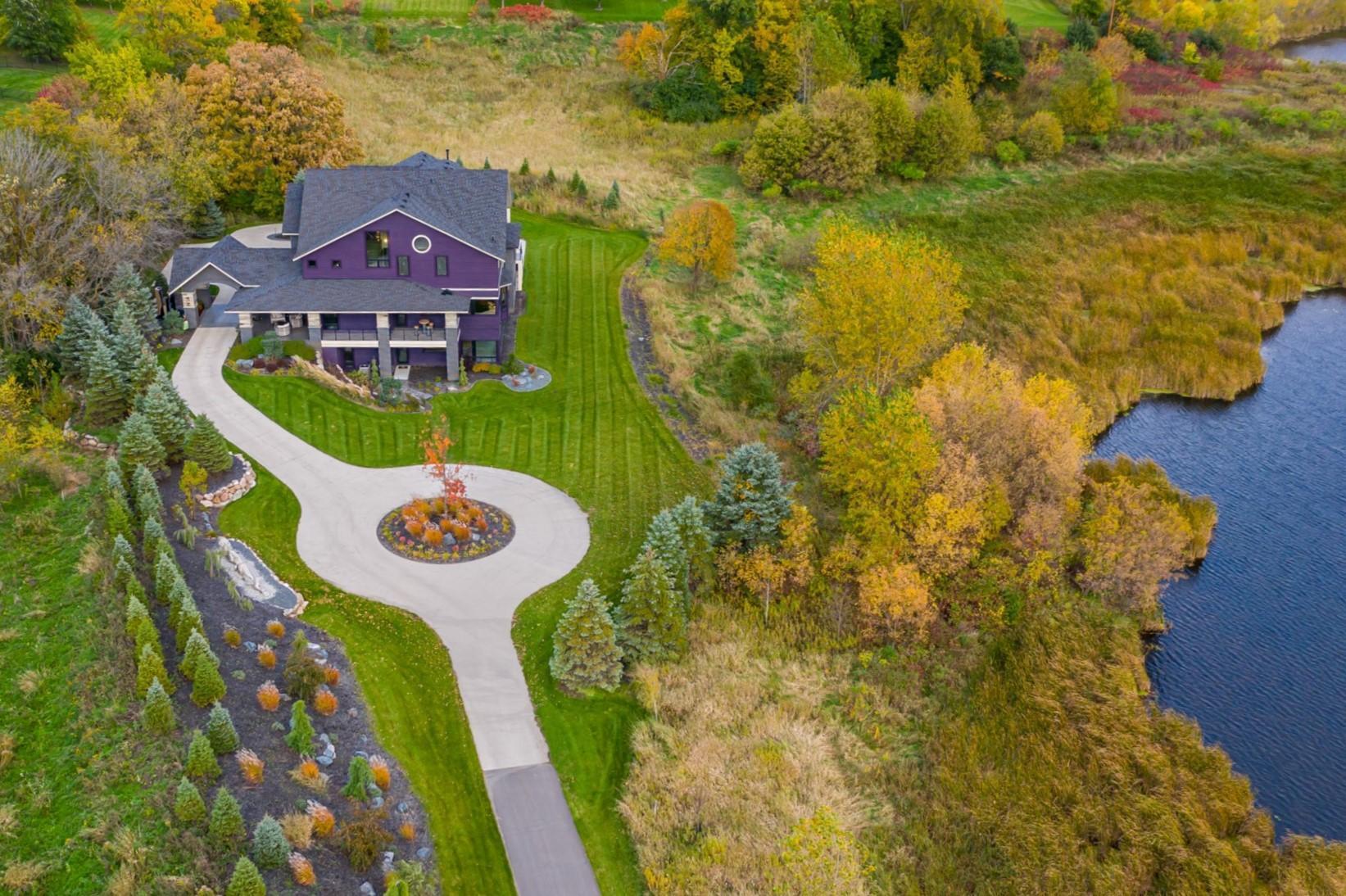 The home took a year to design and 3 years to build with a strong emphasis on maximizing privacy, southern exposure, expansive nature views from nearly every space. Set on 36 acres with 9 acres of high ground.