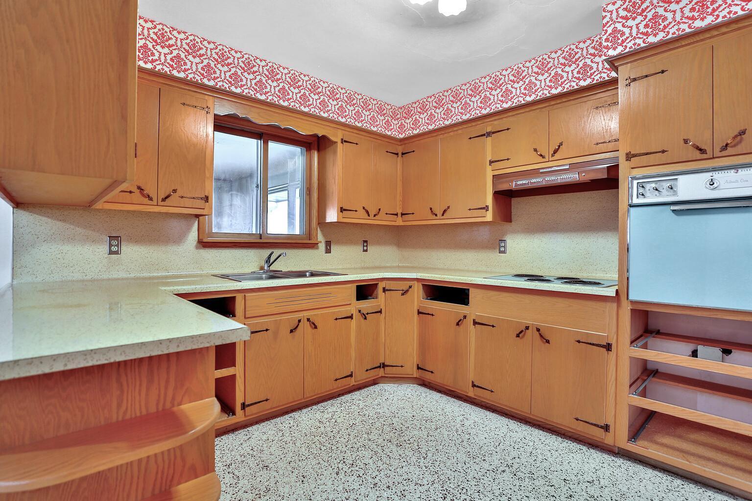 Some of the drawers removed with a planned expansion.