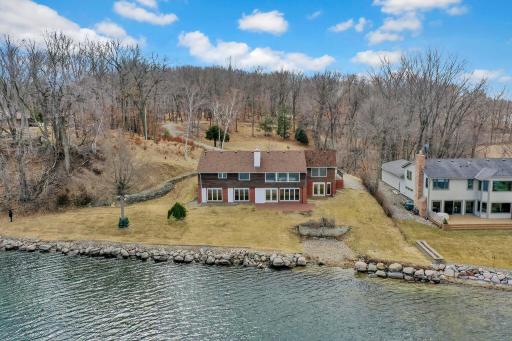 This exceptional lot offers the opportunity for a slice of paradise. 170+ one the water and over 1.7 acres.