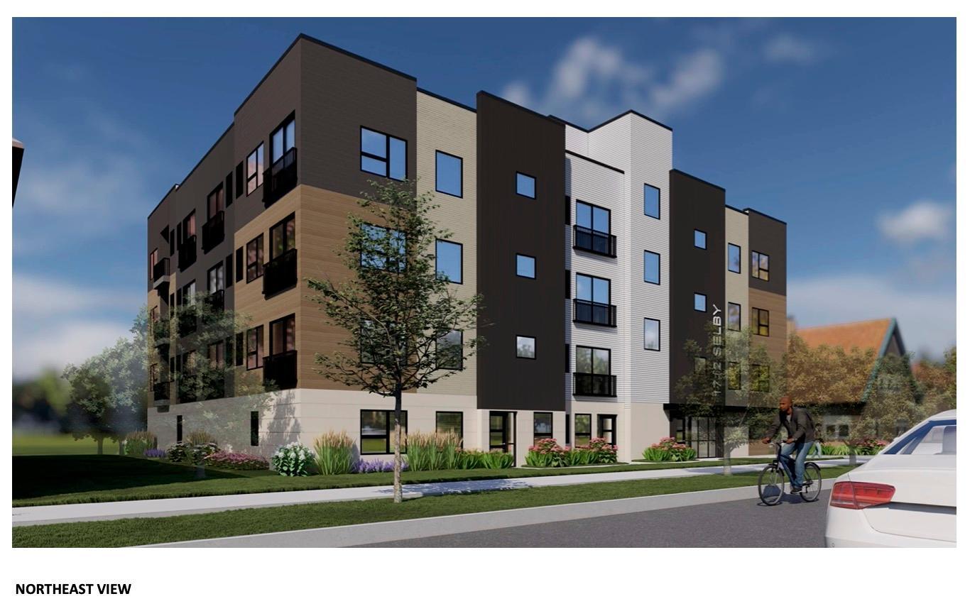 Selby Flats Site Plans Northeast View