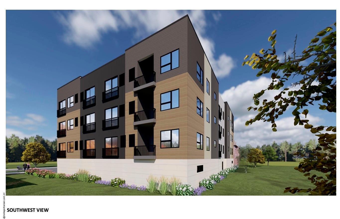 Selby Flats Site Plans Southwest View
