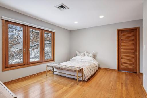 Upper Level Bedroom #3, w/ a Large Walk-In Closet