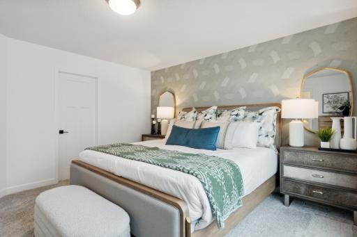Extremely spacious and elegant, this private owner’s suite connects to a large en-suite bath providing a great oasis to relax in your own private space.
