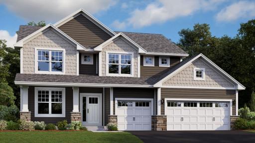 Gorgeous Lewis Walkout Plan (*Artist rendering, actual homes colors and finishes will vary)