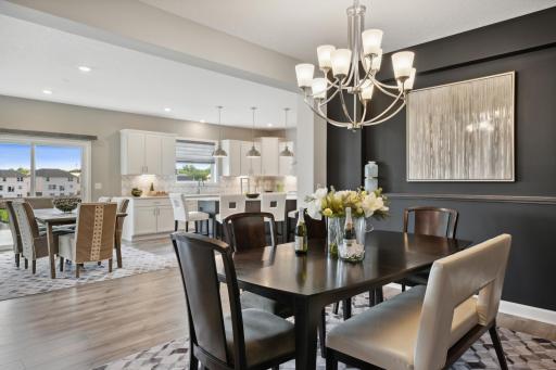 Photo for 650 151st Lane NW, Andover, MN 55304 - Listing #6482757 This home is open and inviting throughout! (*Photo of decorated model, actual homes colors and finishes will vary)
