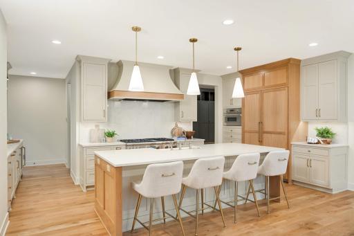 Full custom chefs kitchen