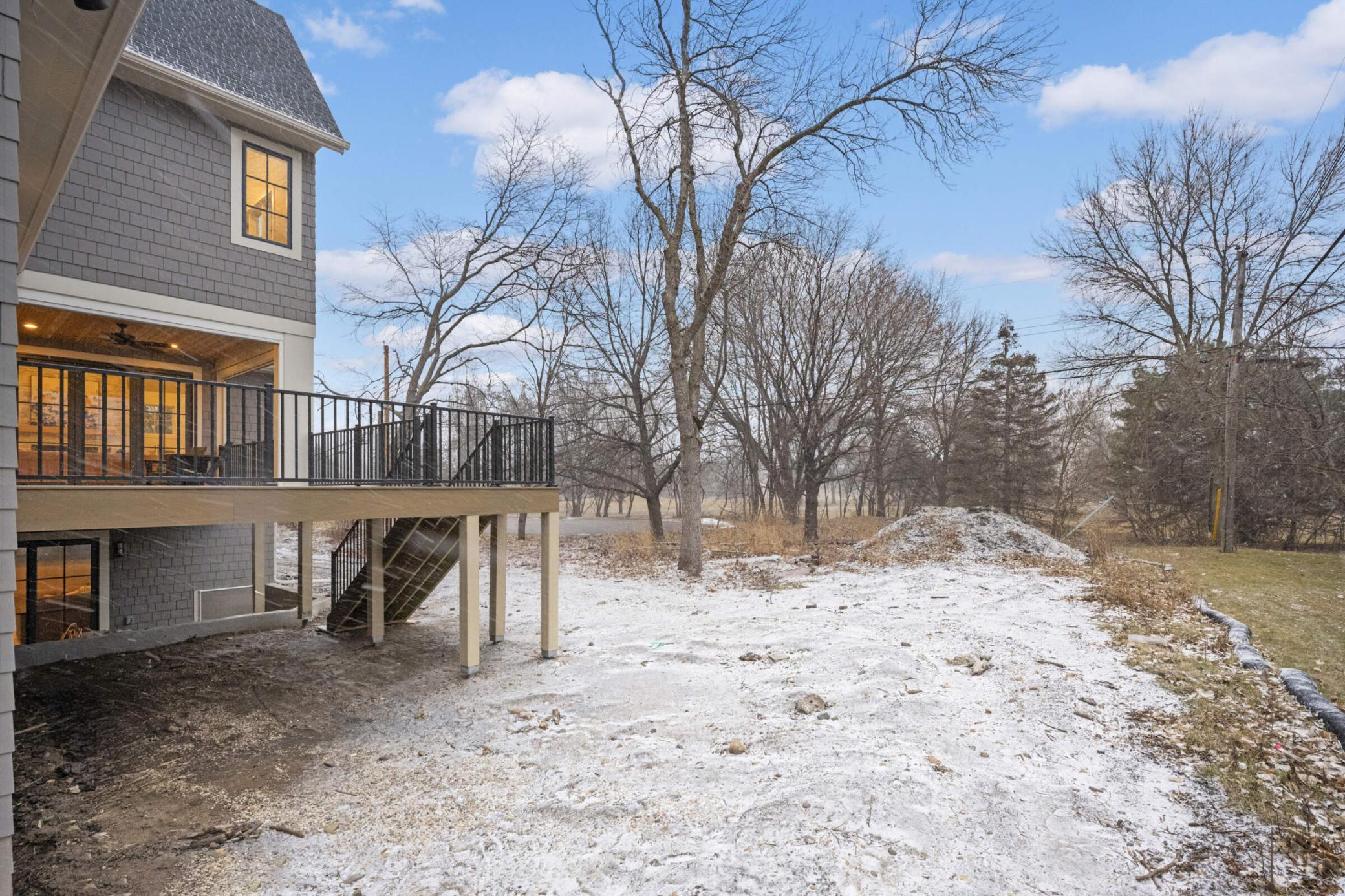 The house backs up to Fred Richards Park