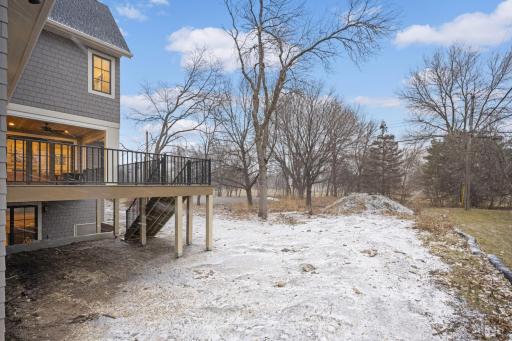 The house backs up to Fred Richards Park