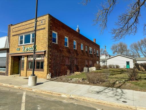 108 Main St E - Includes the building & side lot with detached 2-car garage