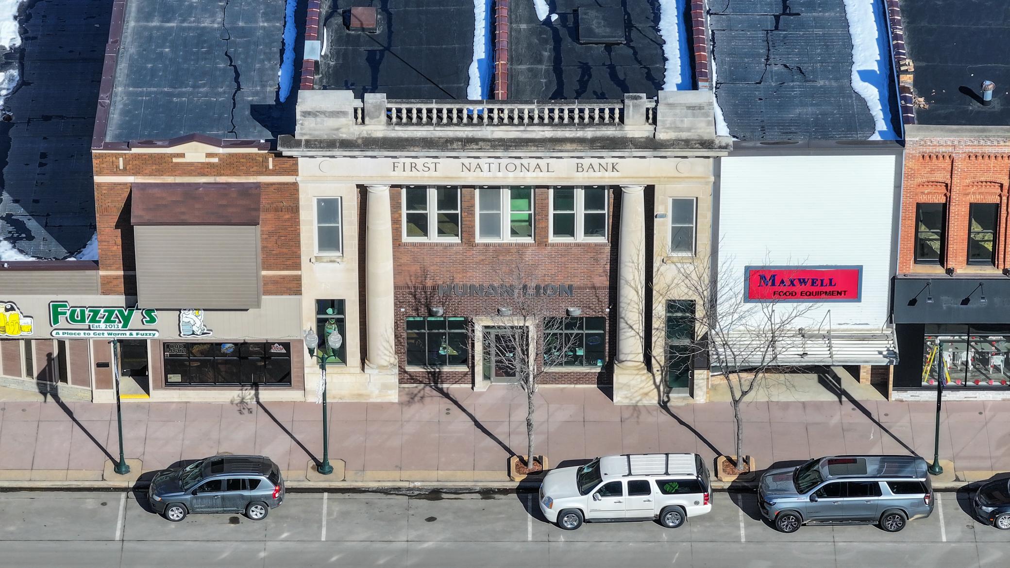 This restaurant has showstopping curb appeal, being located in the historic bank building