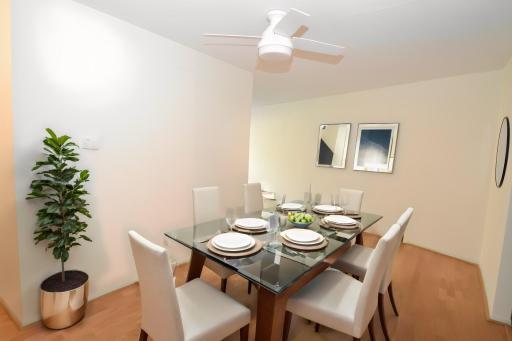 Open & Spacious Dining room